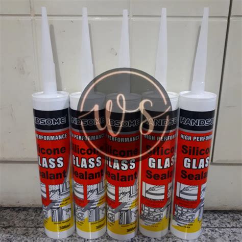 Jual Lem Kaca Botol Coklat Lem Silicone Glass Sealant Brown Handsome