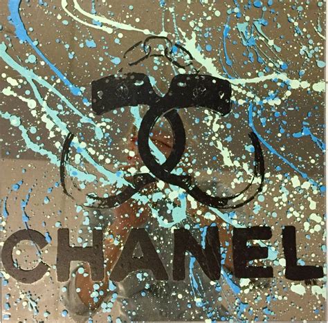 Chanel Handcuffs Painting By Diana Catherine Eger Saatchi Art