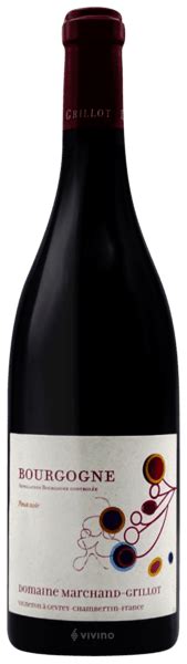 2019 Marchand Grillot Bourgogne Pinot Noir Vivino US