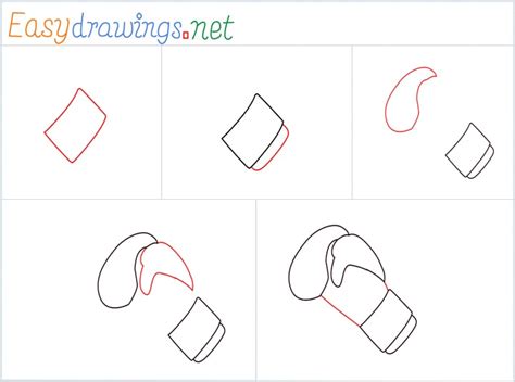 How To Draw Boxing Gloves Step by Step - [5 Easy Phase]