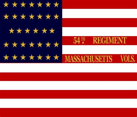 54th Massachusetts Flag Set | kwindahlco