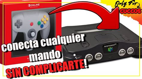 Conecta cualquier Mando en Nintendo 64 Con este Cacharro Fácil y