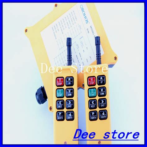 Motion Speed Transmitters Hoist Crane Truck Radio Remote Control