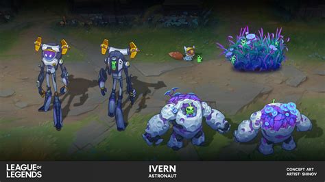 Jumaralo Hex On Twitter Astronaut Singed And Ivern Concept Art League