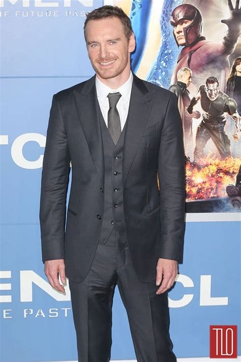 Michael Fassbender X Men Days Of Future Past Premiere