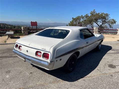 Amc Javelin White Rwd Automatic For Sale