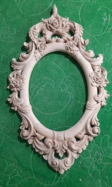 Pin By Jose Duarte On Espejos Wood Carving Designs Framed Mirror