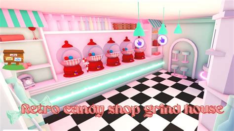 Retro Candy Shop Grinding House Aesthetic Tiny Home Build With My