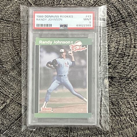 1989 Donruss The Rookies 43 Randy Johnson RC For Sale Online EBay