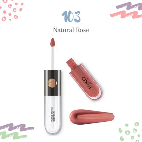 Trendy KIKO UNLIMITED DOUBLE TOUCH 103 Natural Rose