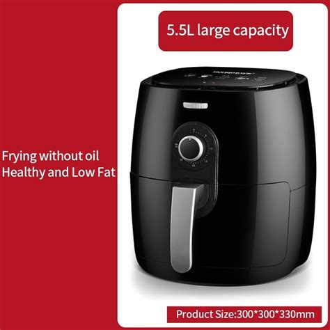 KAISA VILLA JD 001 USA Heavy Duty Air Fryer 5 5 Liters Advance Fryer