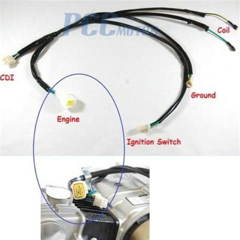 LIFAN ZONGSHEN SSR 125CC ENGINE WIRING HARNESS PIT BIKES TAOTAO ROKETA