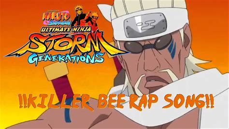 Naruto Ultimate Ninja Storm Generations Killer Bee Rap Song Youtube