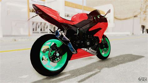 Kawasaki Ninja Zx R Highmodif For Gta San Andreas