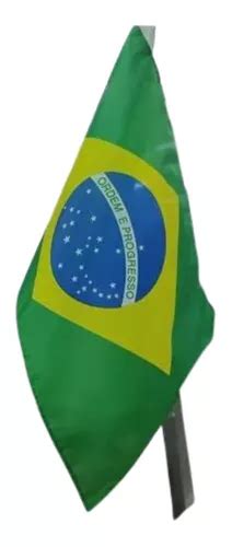 Bandeira Do Brasil Tecido Haste 30cm X 45cm 05un MercadoLivre