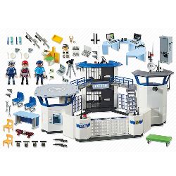 Playmobil City Action Commissariat De Police Avec Prison Au Meilleur