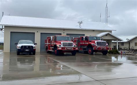 Cal Fire Elk Creek Station Tehama County Fire