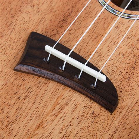 Kmise Concert Ukulele Inch Frets Solid Mahogany Closed Tuner