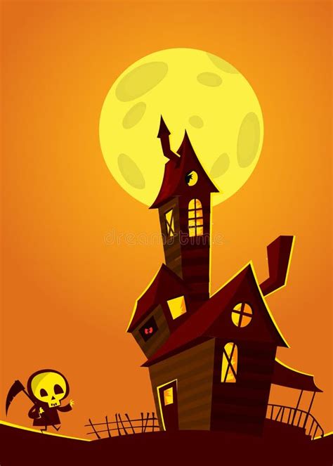 Ghosts Haunted Castle Theme Stock Illustrations 50 Ghosts Haunted