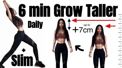 6 Easy Stretches Workouts To Grow Taller Fix Posture Height Increase Exercises Daily Routine