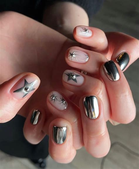 Casual Nails Edgy Nails Grunge Nails Funky Nails Chic Nails