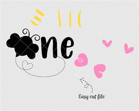 Bee One Svg Bee Birthday Svg Bee Girl Svg Bee 1st Birthday Svg Etsy