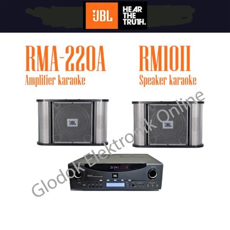 Jual Paket Karaoke Jbl Rma A Dan Jbl Rm Ii Harga Murah Garansi