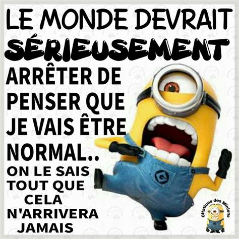 Pingl Par Isabelle Durocher Sur Citation Minion Minion Humour