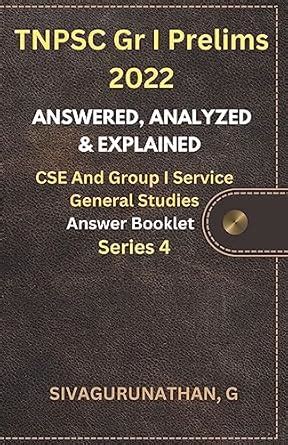 Tnpsc Gr I Prelims Answered Analyzed Explained Civil Service