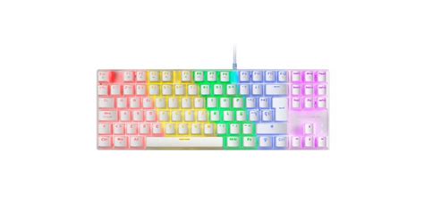 Teclado Mecanico Mk Anti Dust Brown Frgb Blanco Mars Gaming De Mars