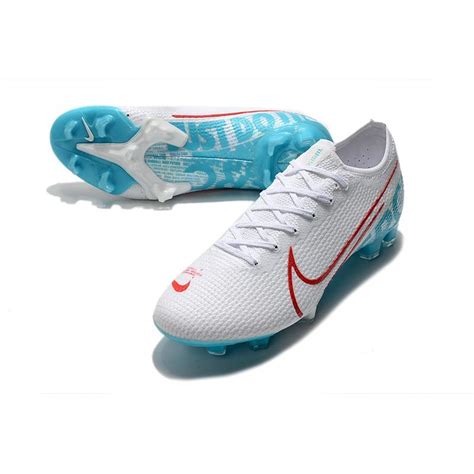 Buty Pi Karskie Korki Nike Mercurial Vapor Elite Fg Bia Y Niebieski