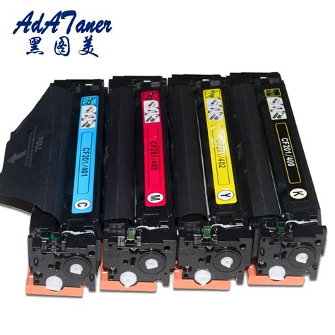 Buy 1set Color Compatible Toner Cartridge Cf400a Cf400