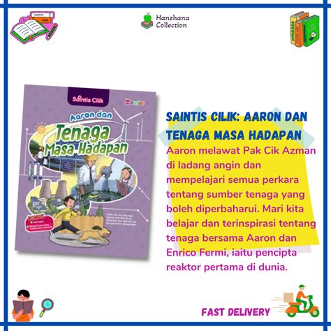 Buku Saintis Cilik Aaron Dan Tenaga Masa Hadapan By Lee Jong Hyun