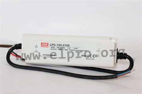 Mean Well LED Drivers 150W IP67 Constant Current LPC 150 Series