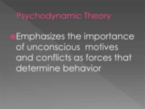 SOLUTION: Sigmund freud theory of personality - Studypool 