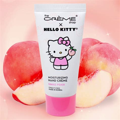 Hello Kitty Moisturizing Hand Crème Kawaii Peach 1 Unit