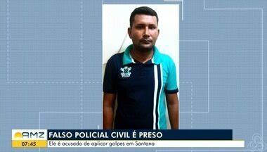 Bom Dia Amaz Nia Ap Foragido Por Roubo Que Fingia Ser Policial Para