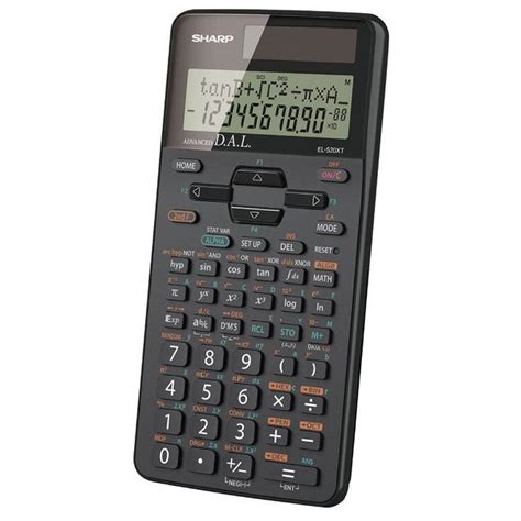 Sharp El Xtbbk Digit Scientific Calculators