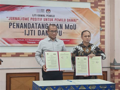 Kawal Pemilu Ijti Resmi Teken Mou Dengan Kpu Ri Tribun Sumbar