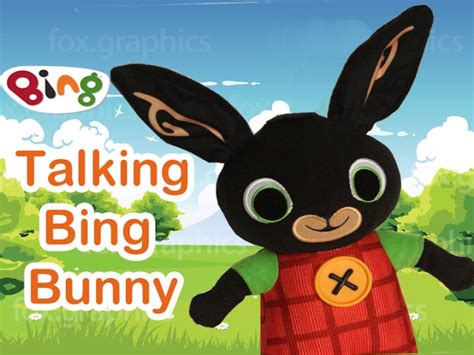 Fisher Price Bing Bunny Cbeebies Plush Toy Size Tall