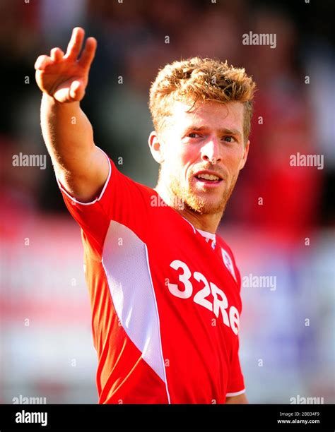 Crawley Town S Billy Clarke Celebrates Scoring The Winning Goal Stock