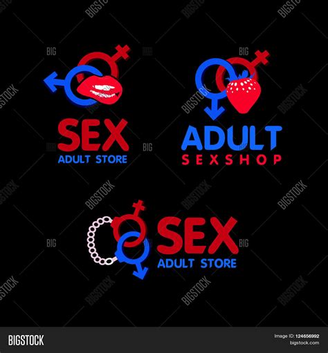 Sex Shop Logo Badge Vector Photo Free Trial Bigstock