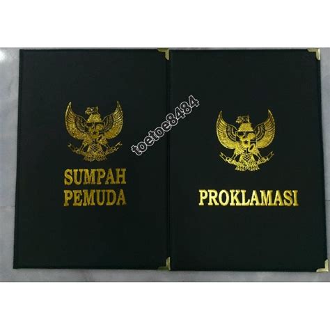 Jual Map Upacara Isi Sumpah Pemuda Dan Proklamasi Shopee Indonesia