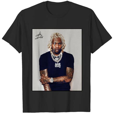 Lil Durk Graphic Shirt, Lil Durk Shirt, Lil Durk, Graphic Tee Designed ...