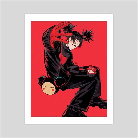 Choso X Pucca Garu An Art Print By Yolie INPRNT