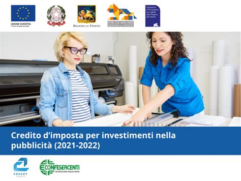 Credito Dimposta Per Investimenti Nella Pubblicit