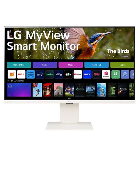 LG MyView 32 4K UHD IPS Smart Monitor With WebOS 32SR83U W LG ES