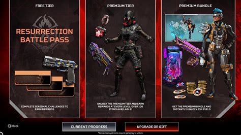 Apex Legends Season 18 All Resurrection Battle Pass Cosmetic Skins