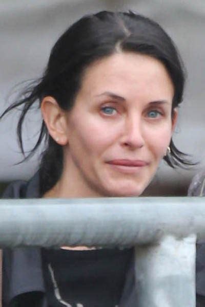 Courteney Cox without makeup