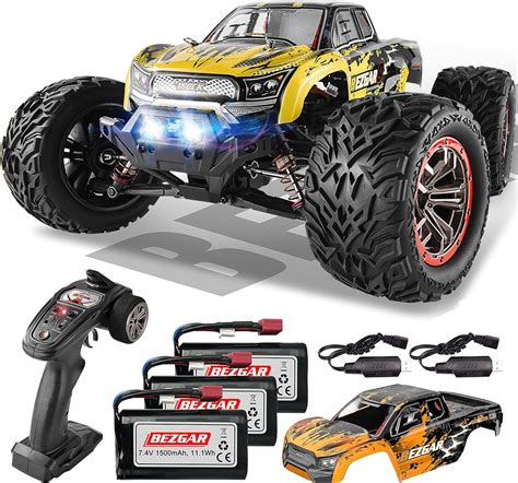 Amazon BEZGAR 9 Hobby Grade 1 12 Scale RC Trucks 4WD High Speed